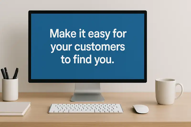 Make It Easy For Your Customers To Find You
